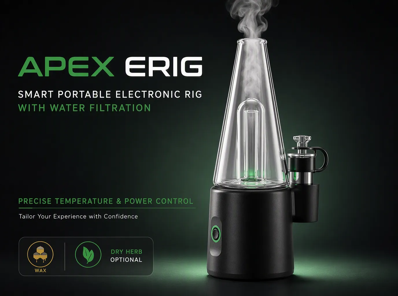 Apex E-Rig Vaporizer product details