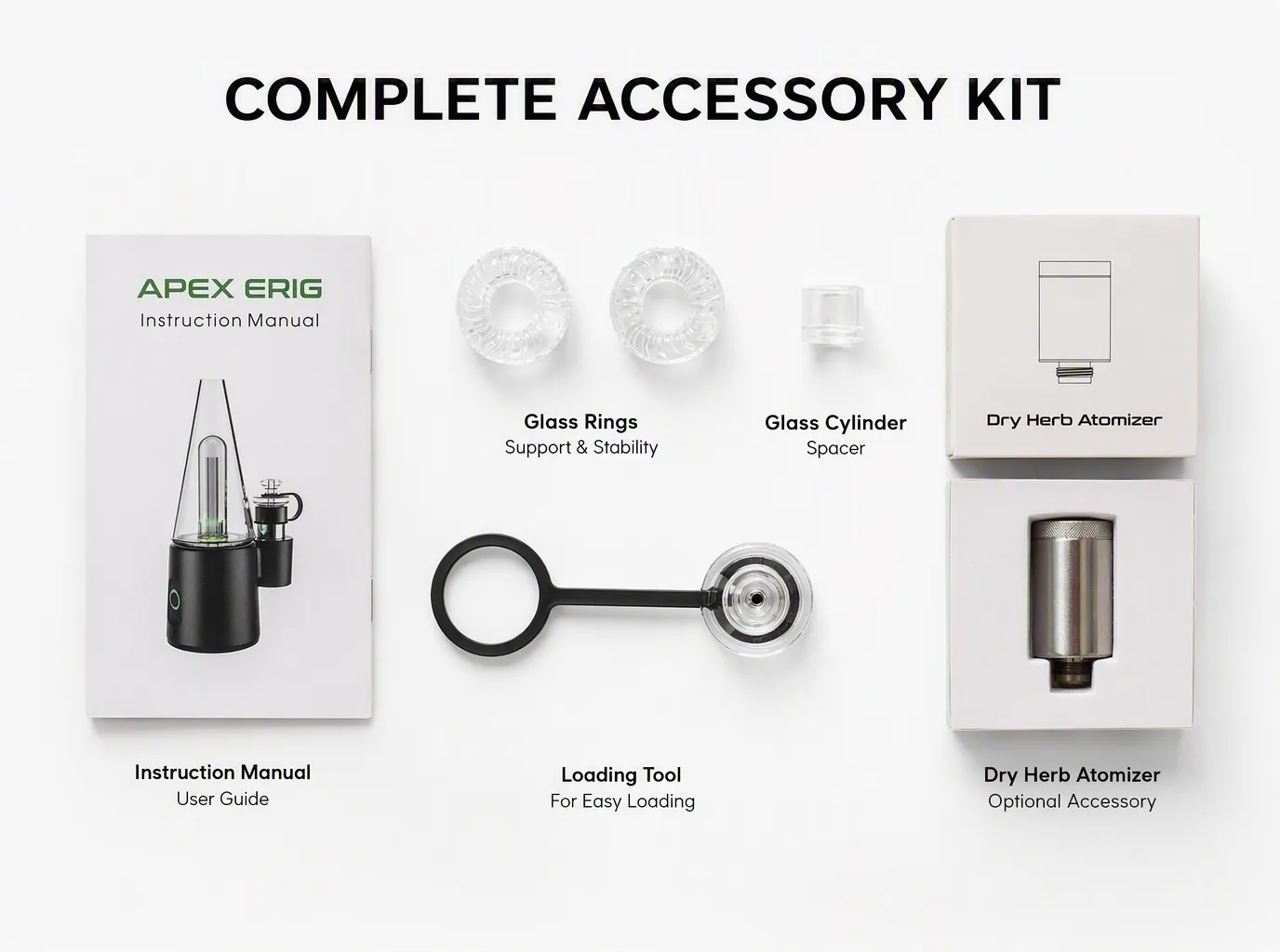 Apex E-Rig Vaporizer product details