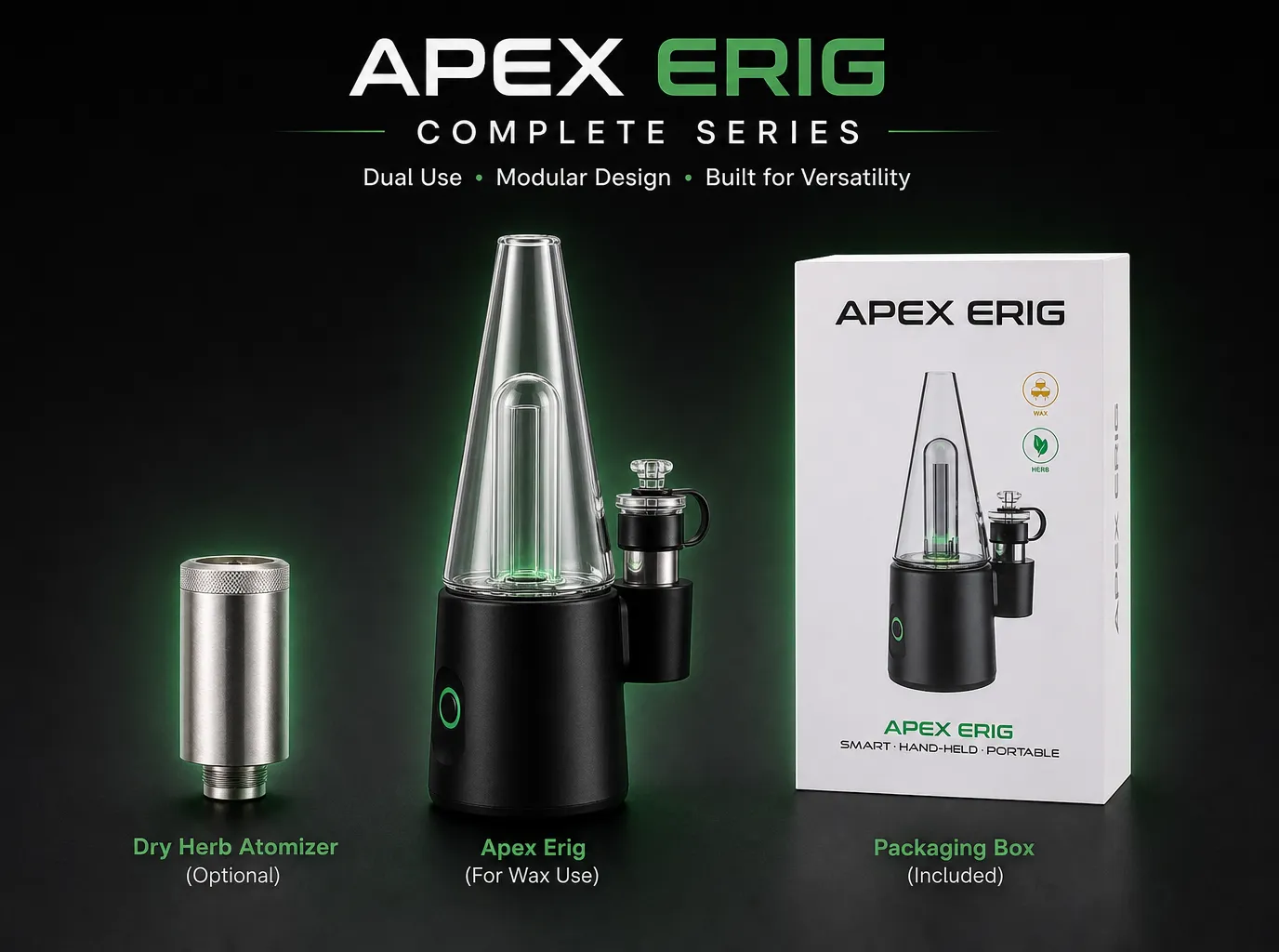 Apex E-Rig Vaporizer product details