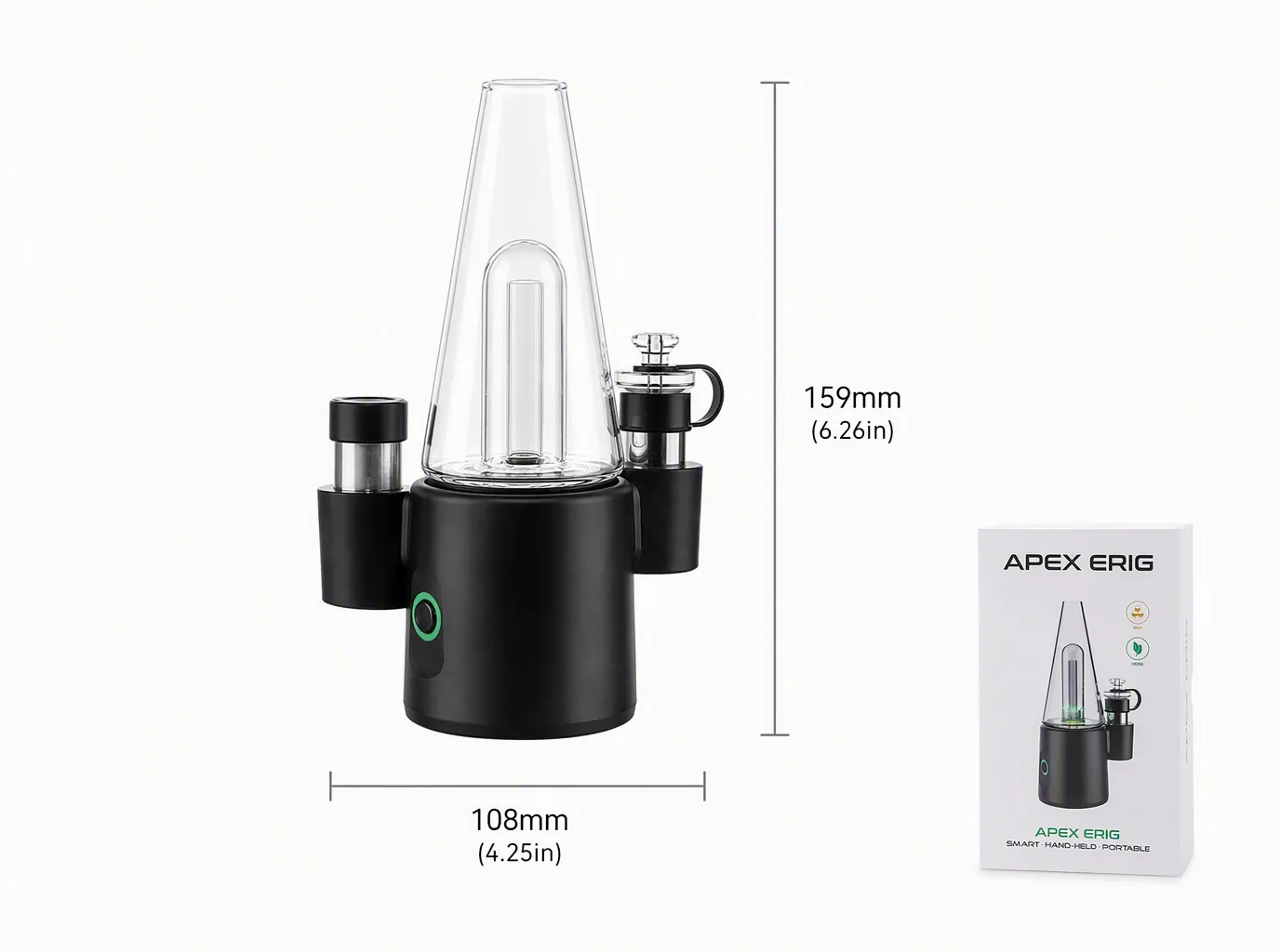 Apex E-Rig Vaporizer product details