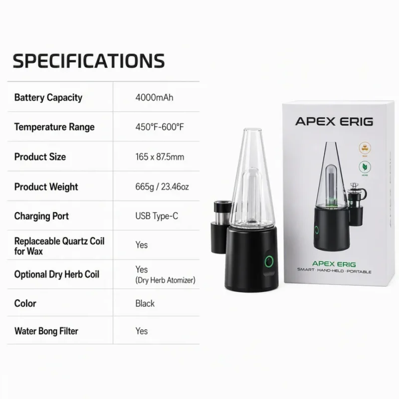 Apex E-Rig Vaporizer product image