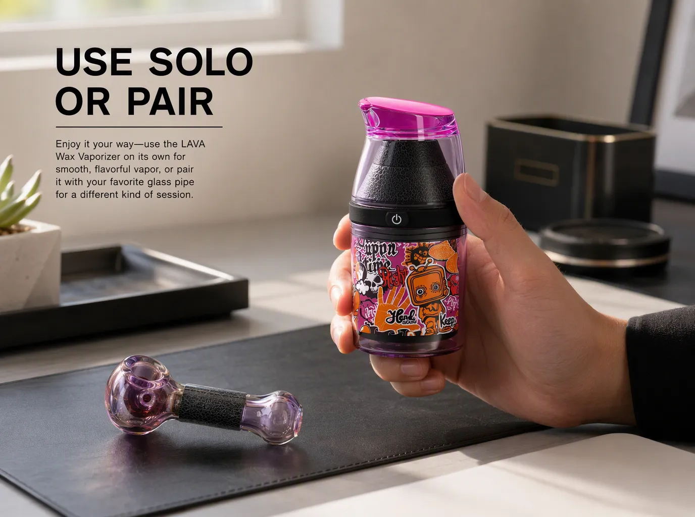 LAVA Wax Vaporizer product details
