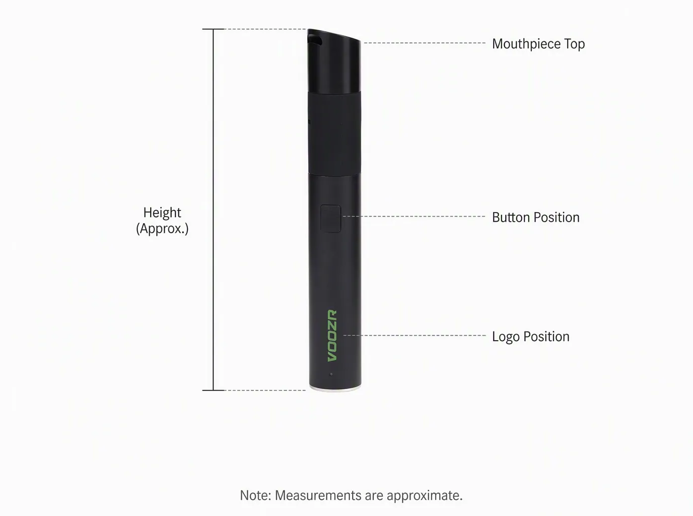 VOOZR P2 B Dry Herb Pen product details